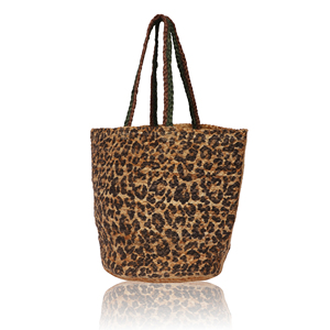 Sac fourre-tout bohème en jute écologique, design ouvert, idéal pour la plage et les voyages d'été - Product Image 2