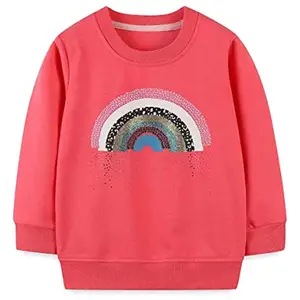 사용자 정의 로고 OEM 및 ODM 남자의 니트 풀오버 스웨터 핑크 만화 캐릭터 라운드 넥 긴 소매 스웨터