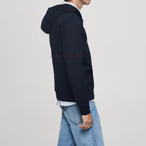 เสื้อฮู้ดซิปผู้ชายทรงปกติแบบใหม่ ผ้าฝ้าย 100% ปักโลโก้ได้ตามต้องการ เสื้อผ้าสตรีทแวร์ฤดูหนาว บริการ OEM จากปากีสถาน ขั้นต่ำในการสั่งซื้อน้อย รับผลิตตามแบบ - Product Image 6