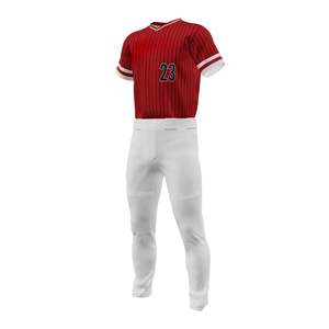 Camiseta de béisbol personalizable, conjunto de pantalón transpirable de secado rápido, torneos profesionales para la universidad, impreso, nombre del equipo, número, precio - Product Image 4