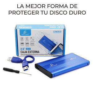 Box esterno in alluminio per HDD/SSD da 2,5 pollici SATA - Product Image 4