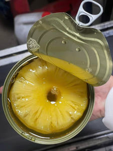 สับปะรดกระป๋องผลไม้ฉ่ำในน้ำเชื่อมเหมาะสำหรับทำอาหารอบและเครื่องดื่มเพื่อความสดชื่นราคาประหยัด - Product Image 2