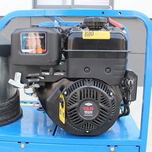 Nettoyeur haute pression à eau chaude industriel OEM, 100 % neuf, 4000 PSI, 4 GPM, avec moteur à démarrage électrique, monté sur châssis, avec réservoir de 175 gallons, HPW40KT - Product Image 3