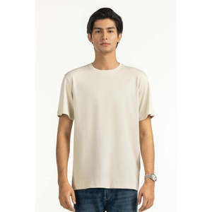 T-shirt 100 % coton oversize coupe classique en jersey teint en pièce, fabricant OEM ODM, fournisseur, marque privée, vente en gros - Product Image 1