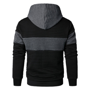 Sudadera con Capucha para Hombre, Lavado Ácido, Logotipo Personalizado, 100% Algodón, Bordado Sólido, Estilo Urbano, Fabricante de Fábrica - Product Image 3