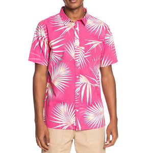 Camisas hawaianas de playa para hombre, otras telas, nuevo verano informal tejido 100% algodón para adultos, camisas de manga corta hawaianas estampadas - Product Image 1
