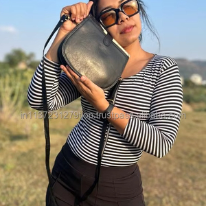 กระเป๋าคาดลำตัวหนังวัวสำหรับผู้หญิงทำมือกระเป๋าหนังแท้แบบตะวันตกกระเป๋าถือหนังผู้ผลิต - Product Image 5