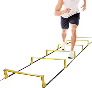 Sıcak en kaliteli futbol futbol atletik egzersiz eğitimi uygulama çeviklik merdivenler matkap yükseklik spor hız merdiven engelli