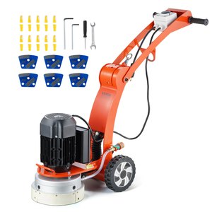 VEVOR Pulidora de Pisos de Concreto Eléctrica de 10 Pulgadas, 1.7HP, 1300W, 1720RPM - Product Image 1