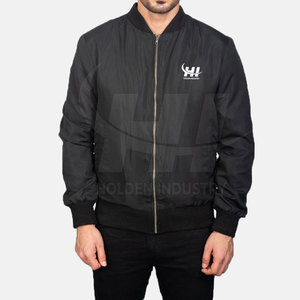 Blouson bomber style moderne, look urbain, en nylon et polyester, à vendre - Product Image 4