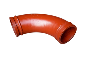 10081212 CODO 90 GRADOS DIA 125 TWIN PARA BOMBA DE HORMIGÓN SCHWING - Product Image 1