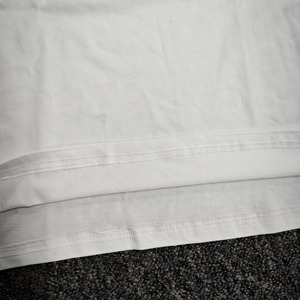 Camiseta de algodón Hip Hop de gran tamaño con cuello redondo para hombre, 200 GSM, algodón pesado, diseño de hombro caído, tejido corto y cómodo - Product Image 4