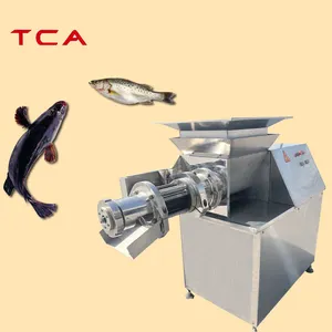 Máquina de eliminación de huesos de pescado de alto rendimiento TCA/máquina de deshuesado de pescado separador de huesos/máquina de eliminación de huesos de pollo con precio de fábrica