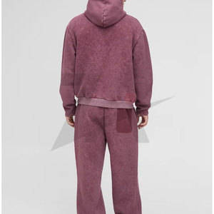 ชุดวอร์มบ็อกซี่ซักได้ไซส์ใหญ่ชุดวอร์มลำลองแบบเรียบๆมีกระเป๋าหนังเทียมใส่เล่นได้ตามต้องการ - Product Image 5