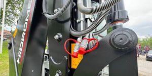 Chargeuse-pelleteuse sur roues HIDROMEK HMK 102S NEUVE/OCCASION, homologuée EPA CE, avec vérin hydraulique Eaton, moteur, pompe, boîte de vitesses et PLC. - Product Image 6