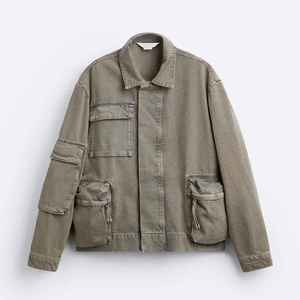 Chaqueta Vaquera de Mezclilla para Hombre, Talla Grande, Personalizada, de Manga Larga, 100% Algodón, Chaqueta Vaquera Lisa de Invierno para Hombre - Product Image 1