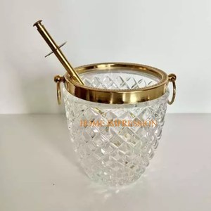 Cubo de hielo para whisky de champán, espejo de aluminio pulido, cubo de hielo para Bar, fiesta de cumpleaños, Cubo de vino de gran tamaño para proveedor - Product Image 6