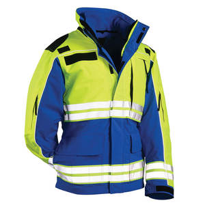 Chaqueta de bombardero reflectante de alta visibilidad para hombre Chaqueta DE SEGURIDAD reflectante OEM ODM Servicio Chaqueta de trabajo para la venta - Product Image 1