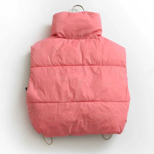 Chalecos acolchados sin mangas resistentes al agua Material de poliéster 100% chalecos acolchados para mujer con logotipo personalizado - Product Image 2