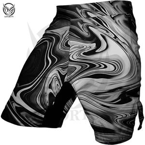 Diseña tus Propios Shorts Deportivos MMA, Cintura Elástica, Secado Rápido, Transpirables, Colores Personalizados, Logotipo, Alta Calidad - Product Image 4