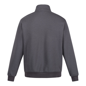 เสื้อฮู้ดดี้ผู้ชายทรงปกติ ผ้าฟลีซเนื้อนุ่ม คุณภาพสูง ปักลายตามสั่ง มีซิป ¼ ตัว พร้อมกระเป๋า ขายส่ง - Product Image 6