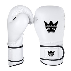 Guantes de boxeo hechos a medida para hombres Diseño personalizado Logo Hombres Guantes de boxeo de cuero para uso en entrenamiento - Product Image 1