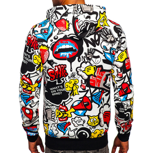 Servicio OEM, Sudaderas con Capucha para Hombre, Sublimación, Secado Rápido, Diseño de Moda, Hechas de Poliéster, Precio al por Mayor - Product Image 5