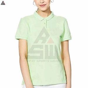 Chemises décontractées pour femmes en coton uni avec impression de logo personnalisé, tissu en toile léger et respirant - Product Image 4