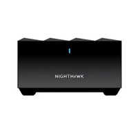 Système WiFi 6 Mesh pour toute la maison Design Nighthawk Advanced MK63S Enclosure Armor Security AX1800 avec 2 répéteurs satellite