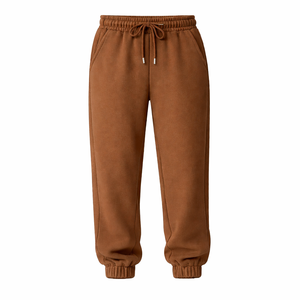 Pantalon de jogging en molleton de coton premium pour homme, taille élastique, pantalon de survêtement décontracté, nouvelle arrivée 2026, pantalon de survêtement pour tous les jours - Product Image 1