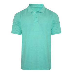 Vente en gros du fabricant 100% pur coton pour polo T-Shirt pour hommes T-shirt à manches courtes en coton à motifs solides - Product Image 3