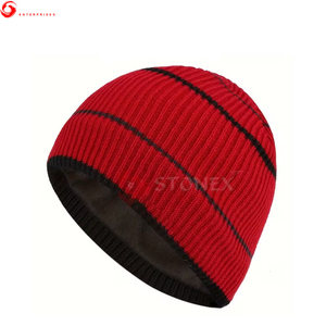 Nuevo Gorro de Punto Suave y Afelpado para Hombre, 100% Acrílico, Transpirable, Diseño Grueso, Servicios OEM/ODM, Ideal para la Playa, Viajes, Otoño e Invierno - Product Image 5