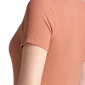 T-shirts pour jeunes femmes imprimés personnalisés OEM 95% coton 5% Spandex T-shirts vierges respirants décontractés de grande taille de qualité supérieure - Product Image 5