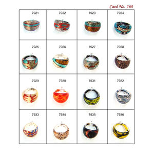 Radiant Vista Lampwork Cristal Perles De Verre Bijoux Conception Bracelet Anneau Faire De Luxe Collection Créative Style Attrayant Mélange - Product Image 2