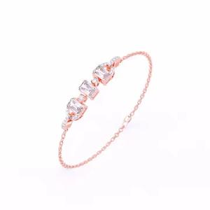 High Quality 925 Sterling Silver 14K Yellow Gold Tennis Bracelet with Diamond Moissanite Elegant Bracelets - Product Image 6