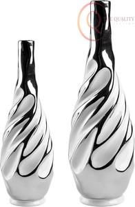 Elegant Metal Tabletop Vase for Center Tables and Side Tables, Perfect for <b>Artificial</b> <b>Flowers</b> or Standalone Decoration - Product Image 2