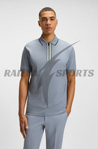 Polos de Lujo de Diseñador 2026, con Cierre de Cremallera, de Algodón Transpirable, para Hombre, Hechos a Medida, MOQ Bajo, Producto OEM, Gran Venta - Product Image 3