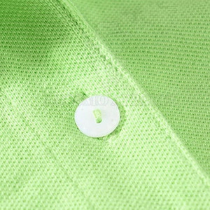 100% coton hommes pour chemise confortable évacuation de l'humidité séchage rapide respirant motif solide manches courtes personnalisable tricoté - Product Image 4