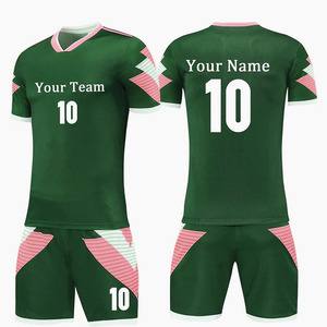 Ensemble de maillots de football pour hommes, dernier design, en polyester, pour l'entraînement en club, avec logo et nom de l'équipe - Product Image 3