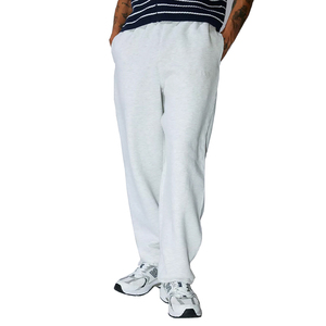 Pantalon de survêtement vierge de haute qualité taille haute ceinture élastique maigre hommes Polyester/coton peigné léger confortable piste - Product Image 4