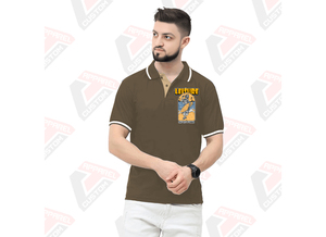 เสื้อยืดลายทางของผู้ชายที่เป็นเอกลักษณ์สำหรับเสื้อโปโลผ้าเดนิมผ้าลูกฟูกระบายอากาศทันสมัยเป็นมิตรกับสิ่งแวดล้อมสำหรับการปะติดเก๋ไก๋ในฤดูร้อน - Product Image 5