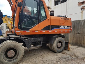 Los componentes del núcleo de la excavadora de ruedas Doosan DH210 usados incluyen bomba de motor caja de cambios Corea 115kw 0,86 M capacidad del cubo 1 año - Product Image 6