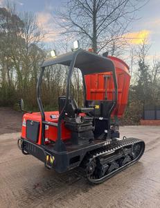 Livraison gratuite, certifié CE EPA, mini-dumper sur chenilles Kubota KC250HR-4, mini-transporteur sur chenilles, mini-dumper hydraulique à basculement - Product Image 6