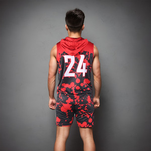 ยูนิฟอร์มฟุตบอล7V7ตามสั่งชุดกีฬารัดรูปพิมพ์ลายถ่ายเทความร้อนชุดออกกำลังกาย7on7ทีม100% โพลีเอสเตอร์ป้องกันแบคทีเรีย - Product Image 2