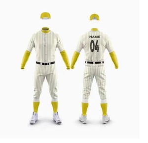 Camiseta de Equipo Masculina Bordada, Uniforme de Softbol, Tela Ligera, Ropa Deportiva, Uniforme de Béisbol, Uniforme de Béisbol Personalizado Premium RRI-BU-04 - Product Image 5
