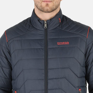 Nouvelle arrivée d'usine : Doudoune respirante pour homme, col montant, manches longues, en nylon/polyester, personnalisable avec logo - Product Image 2