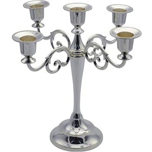 Accesorios decorativos para mesa, pilar de vela hecho a mano para velas, soporte para velas de cena, soporte para luz en T pulido brillante - Product Image 3