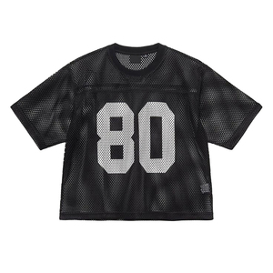 Camiseta cuadrada de alta calidad para mujer, ropa deportiva de secado rápido, nuevo diseño único, Material de Spandex Premium, decoración de botones impresa - Product Image 6