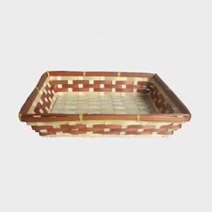 Panier de stockage tissé en bambou en gros pour le stockage de pain dans la cuisine ou l'emballage de cadeau - Product Image 4