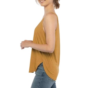 <b>Cropped</b> Women's Solid Women Tank <b>Top</b> Breathable Seamless Street Wear Stretch Rib Knit Sleeveless Casual Tank <b>Top</b> Women OEM 2026 - Product Image 4
